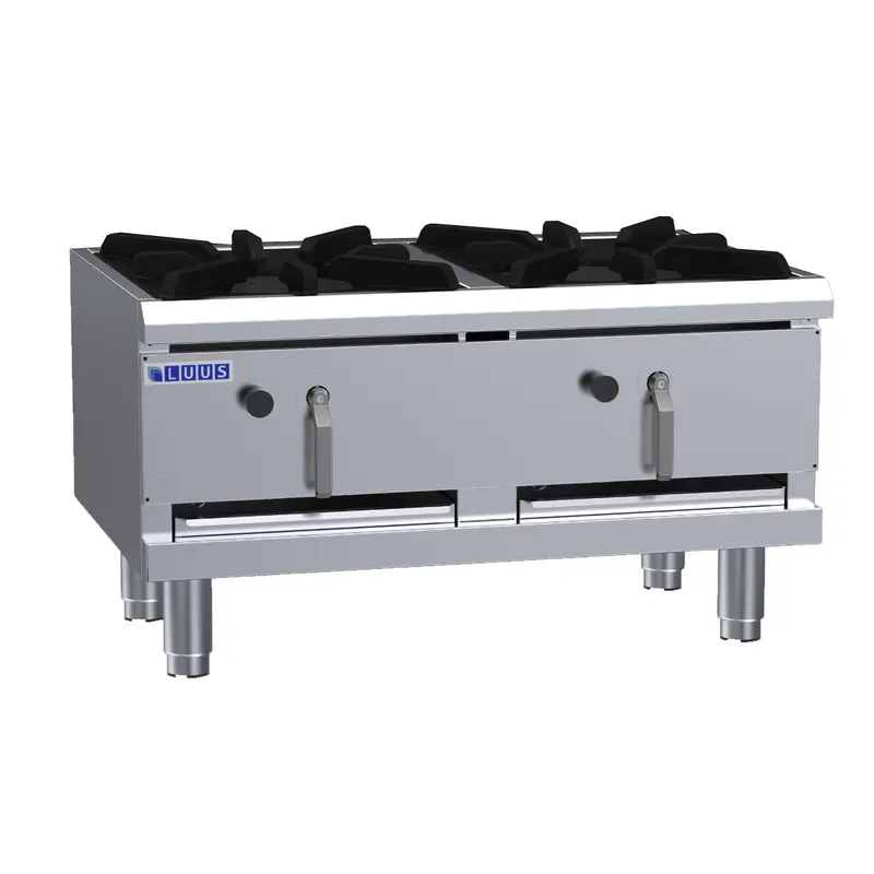 Luus Fsp-90 900Mm Freestanding Dual-Pot Stockpot Unit 1
