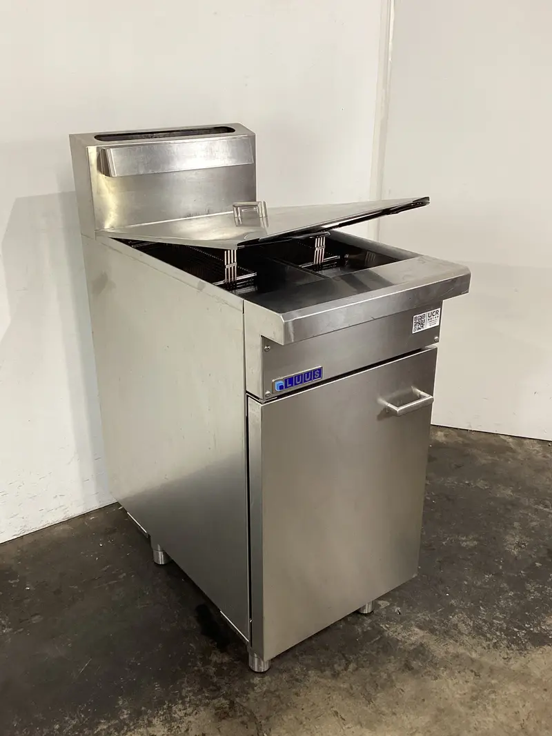 Luus Fsv-45 Stainless Steel Deep Fryer With Oil Filtration – Model 838441 1