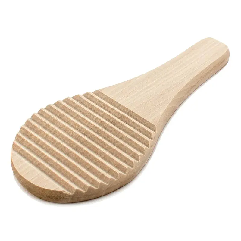 Malloreddus Pasta Board – Handcrafted Wood Mold For Sardinian Gnocchetti 1