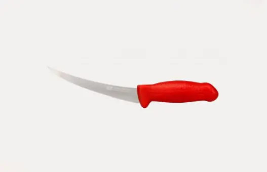 Master Grade Hm-03-15 Nirey 6-Inch Flexible Boning Knife – Red Handle, Hi-Speed Steel 1