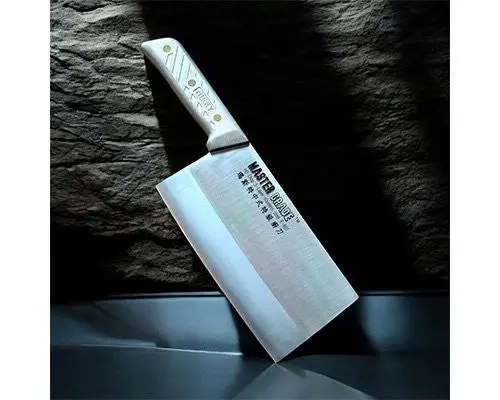 Master Grade R-602 7.3-Inch Chinese Chef Knife – Full-Tang Steel Handle, Balanced Weight 1