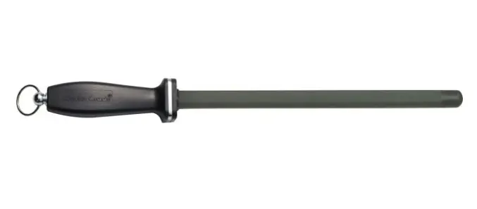 Master Grade St-2800 11" Black Ceramic Honing Rod – Dual-Stripe Design 1