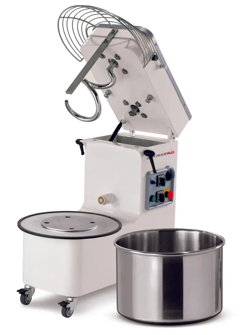 Mecnosud Smm0044 Commercial Tilting-Head Spiral Mixer – Removable Bowl Design 1