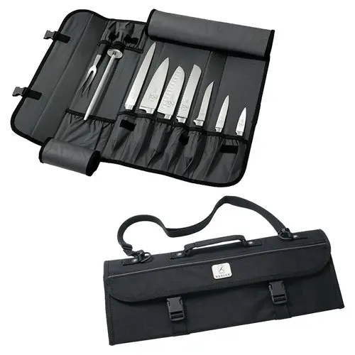Mercer Culinary 10-Pocket Knife Storage Case – Durable Nylon Organizer 1