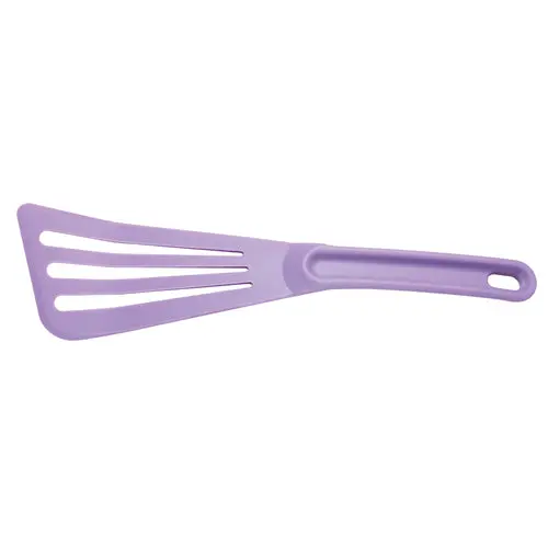Mercer Culinary Hell’S Tools Allergen-Free Turner – 12" Slotted, High-Temp Silicone-Safe 1