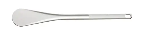 Mercer Culinary M35124 Hell’S Tools High-Heat Spootensil – 17.75" White Heat-Resistant Scoop 1