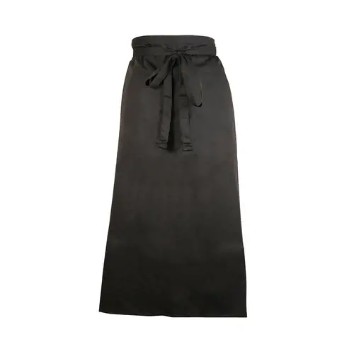 Mercer Culinary M61130Bk Genesis Bistro Apron – 33" X 29", Black Poly-Cotton Dual-Sided Design 1