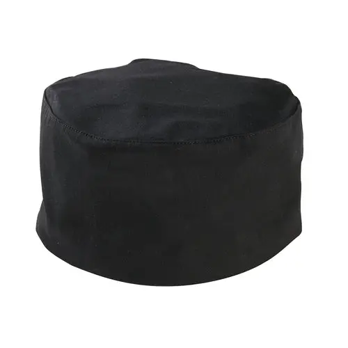Mercer Culinary Millennia Baker’S Skull Cap – Solid Black, No-Mesh Food-Safe Headwear 1