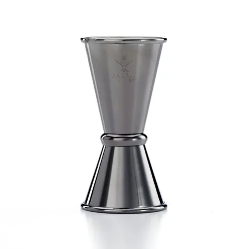Mercer M37000Bk Barfly Japanese-Style Jigger – 0.5 Oz / 0.75 Oz Gunmetal Black 1