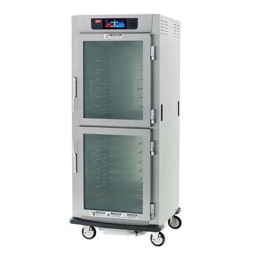 Metro C599-Sdc-U Full-Height Heated Holding & Proofing Cabinet With Humidity Control And Clear Dutch Doors 1