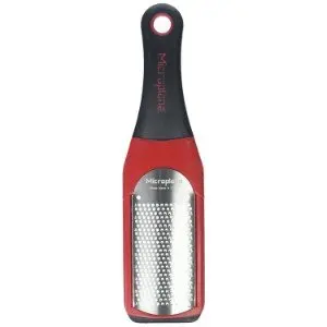 Microplane 42102 Artisan Series Red Fine Grater 1