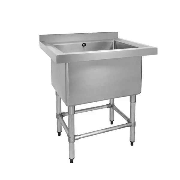 Modular Systems 770-6-Ssb Single Deep Stainless Steel Pot Sink 1