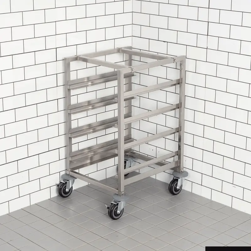 Modular Systems Glasswasher Basket Trolley – 4-Tray (415771) 1