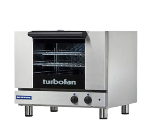 Moffat E22M3 Compact Half-Size Manual Convection Oven – Holds 3 Standard Pans 1