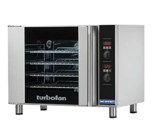 Moffat E31D4 Digital Turbofan Countertop Convection Oven – 4 Half-Size Pan Capacity 1