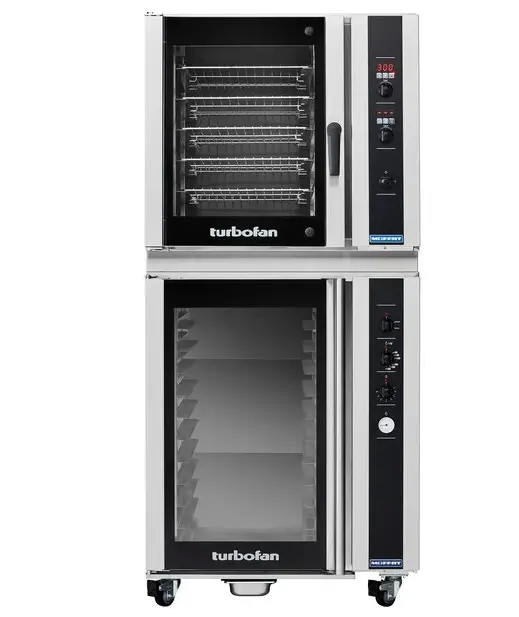 Moffat E35D6-26/P85M12 Full-Size Digital Electric Convection Oven Featuring 12-Tray Proofing & Holding Functionality 1