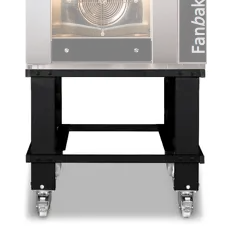 Moretti Forni Adjustable Mobile Stand With Castors For Serie F Ovens – F S14 Model 1