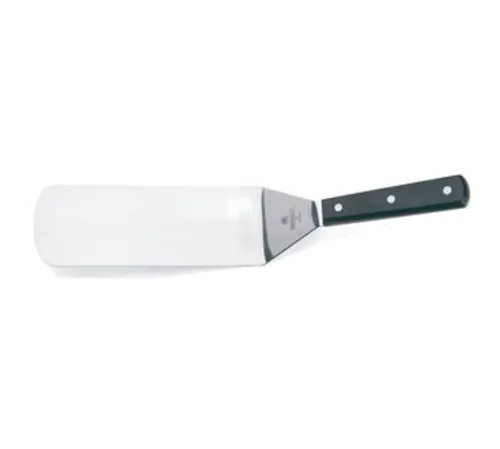 Mundial 4685Bw Stainless Steel Turner – Solid Blade With Black Wood Handle 1