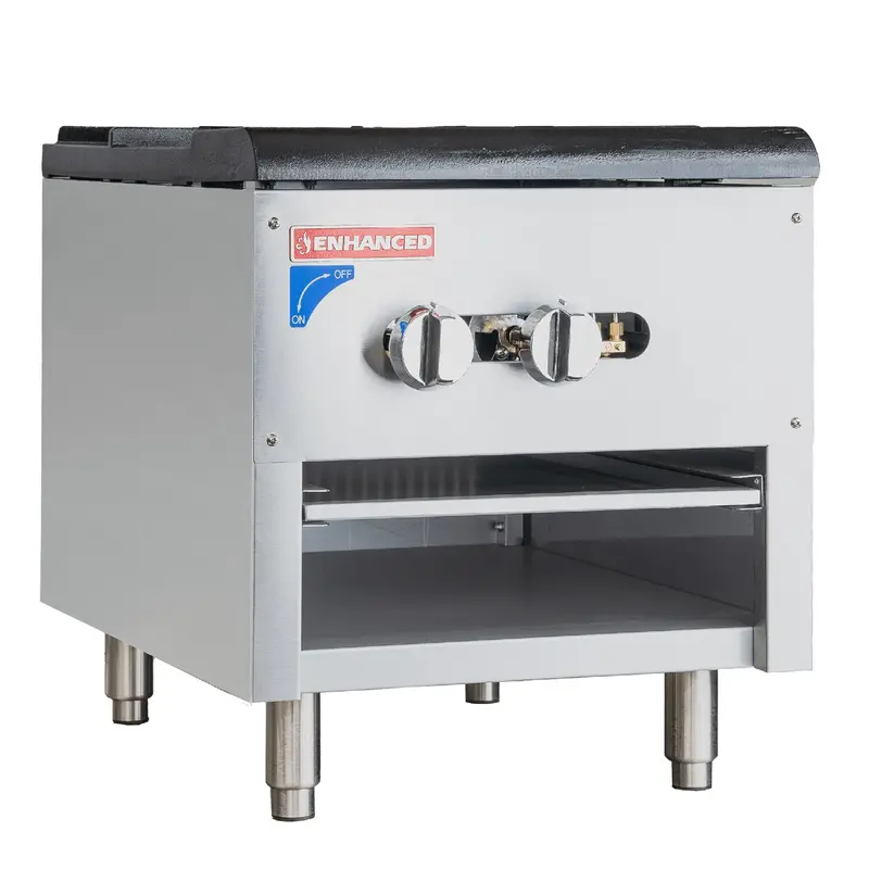 Natural Gas Single-Burner Stock Pot Range – 110,000 Btu, Model Esps-1-E 1