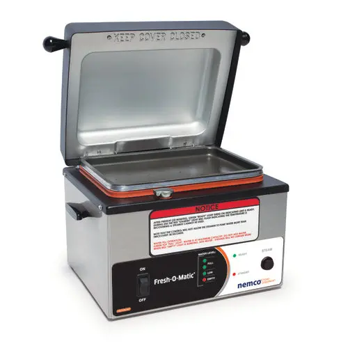 Nemco 6625B Fresh-O-Matic Countertop Steamer For Precise Portion Control, 120V Single-Phase 1