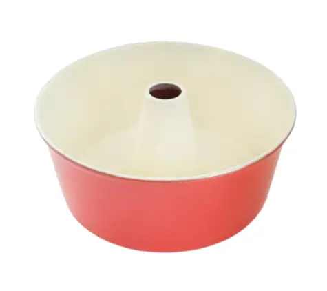 Nordic Ware 50922Rd 16-Cup Angel Food Cake Pan – Red Nonstick Finish 1