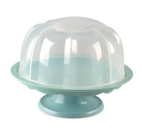 Nordic Ware Bundt Cake Stand – Tiered Display With Secure Locking Lid 1