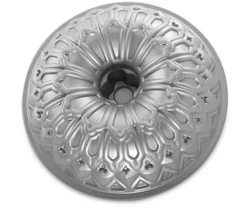 Nordic Ware Stained Glass Bundt Pan – 9-Cup Intricate Aluminum Design 1