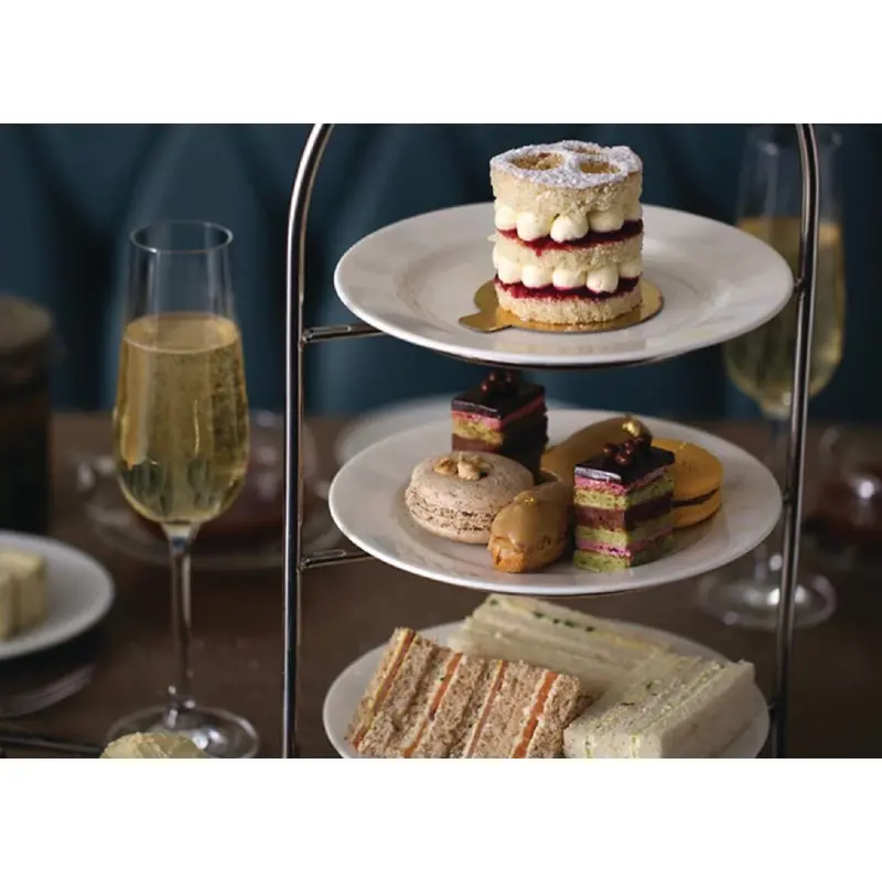 Olympia Compact High Tea Stand – Holds Plates Up To 210Mm (Cl571) 1