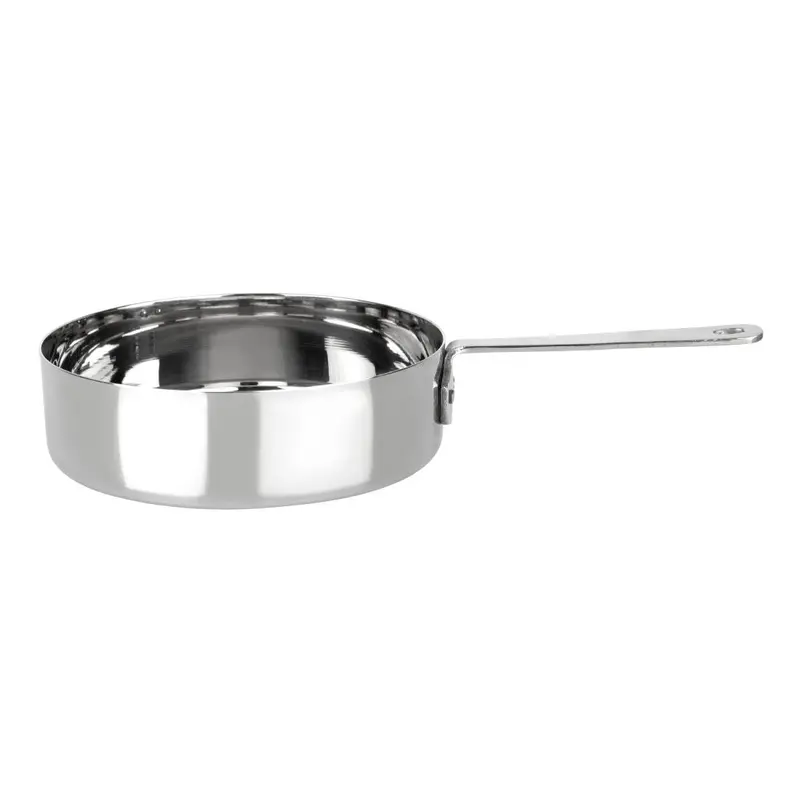Olympia Compact Stainless Steel Sauce Pan – 122 × 35Mm For Table Service – Hy130 1