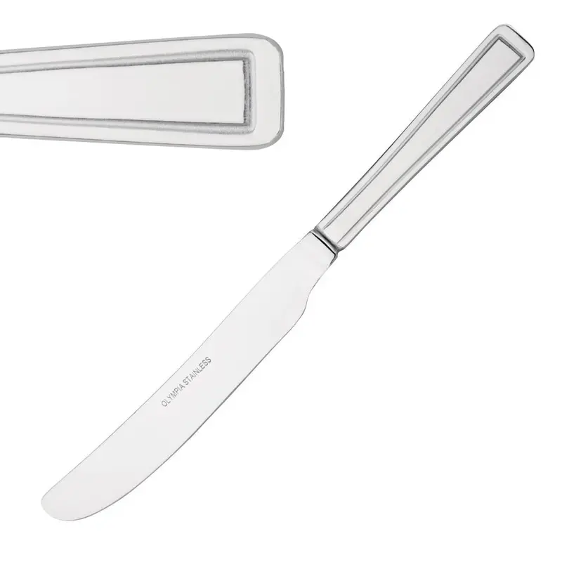Olympia Harley-Style Stainless Steel Table Knife D690 1