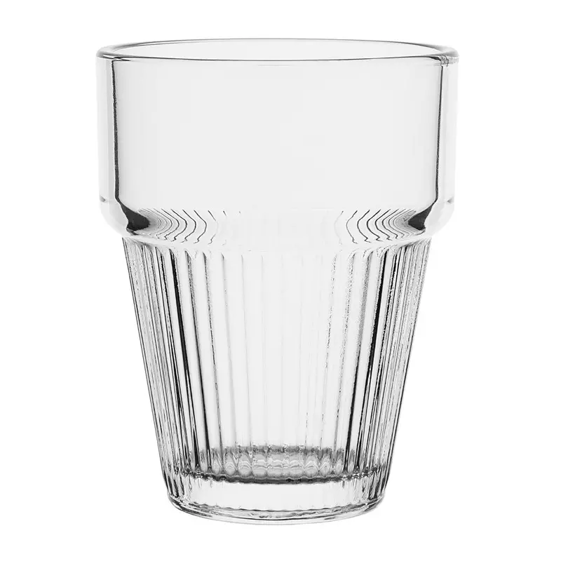 Olympia Ridged Stackable Tumblers – 150 Ml, 6-Piece Set (Hw797) 1
