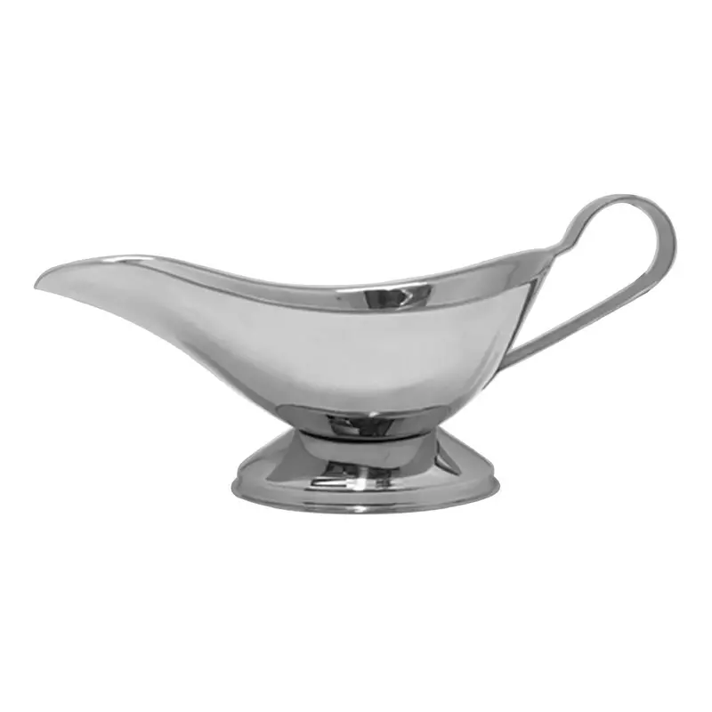 Olympia Stainless Steel Gravy Boat – 450Ml Serving Pitcher (J053) 1