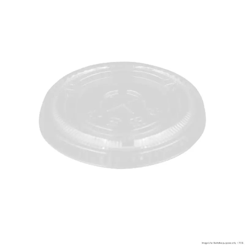 Pakmax 90 Mm Flat Lid For Pet Cold Cups – Ccfl-90C-Pet-Lid 1