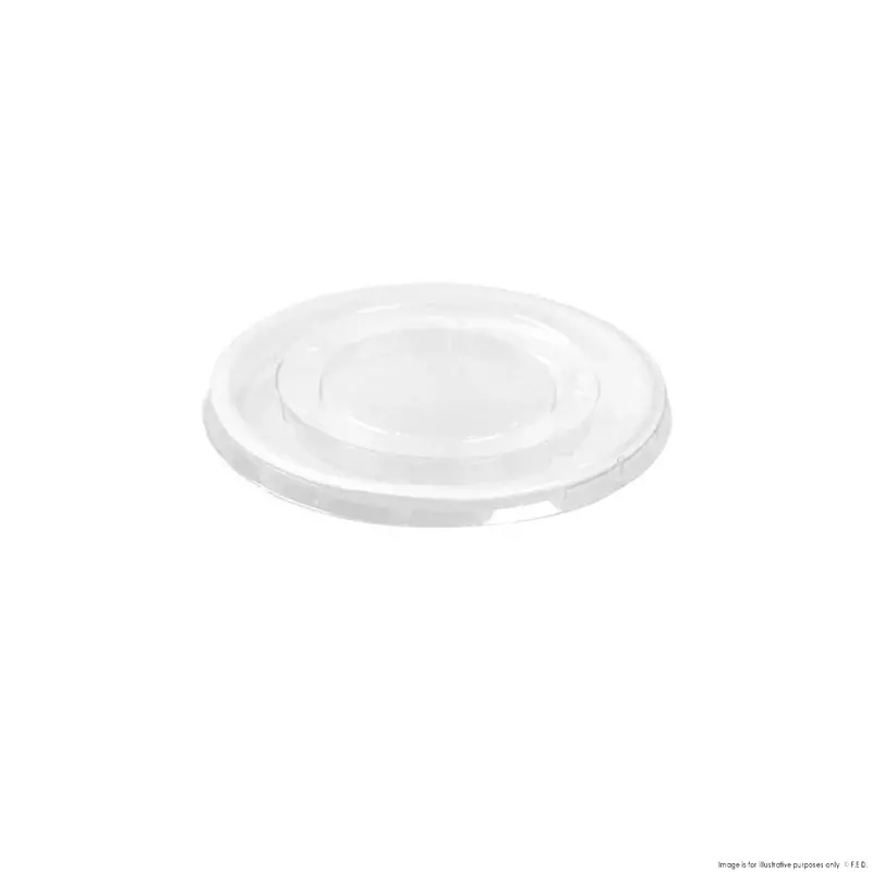 Pakmax Clear Pet Lid For 4 Oz Portion Cups – Pcl-75-4 1