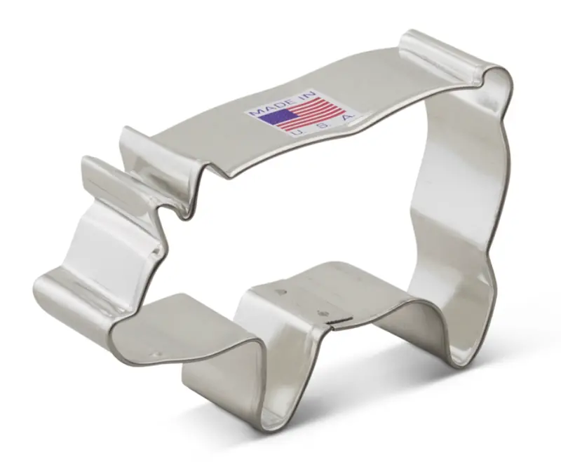 Pig-Shaped Cookie Cutter – Single Unit 1