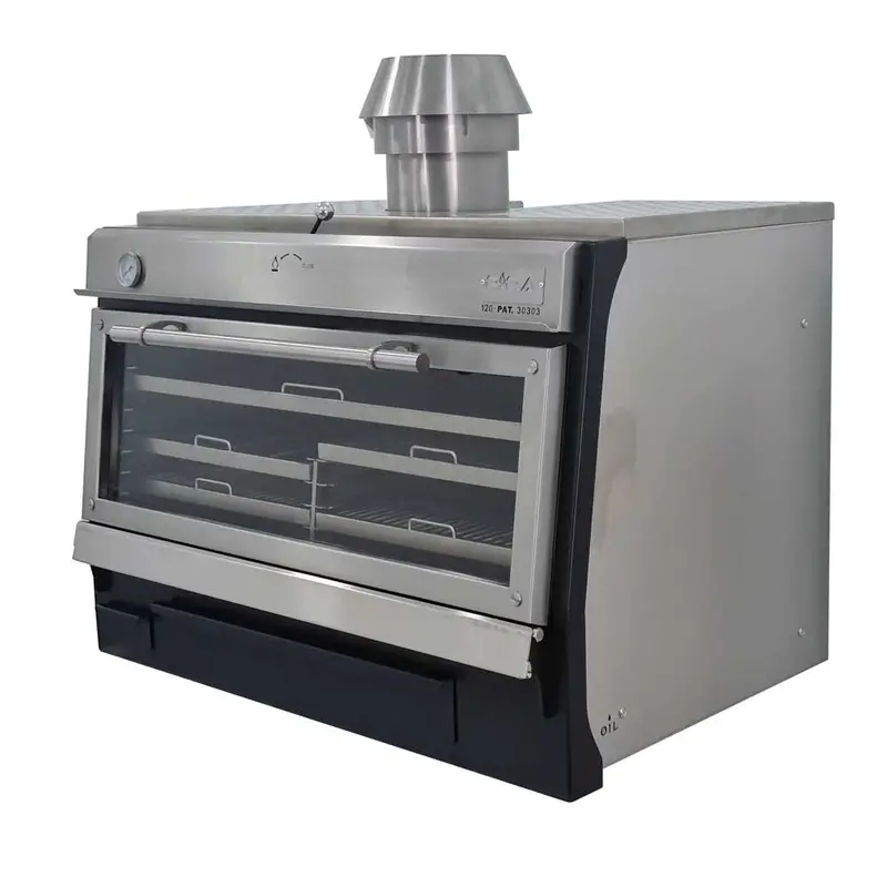 Pira 120 Cm Lux Ab Charcoal Oven – Model 120.102 1