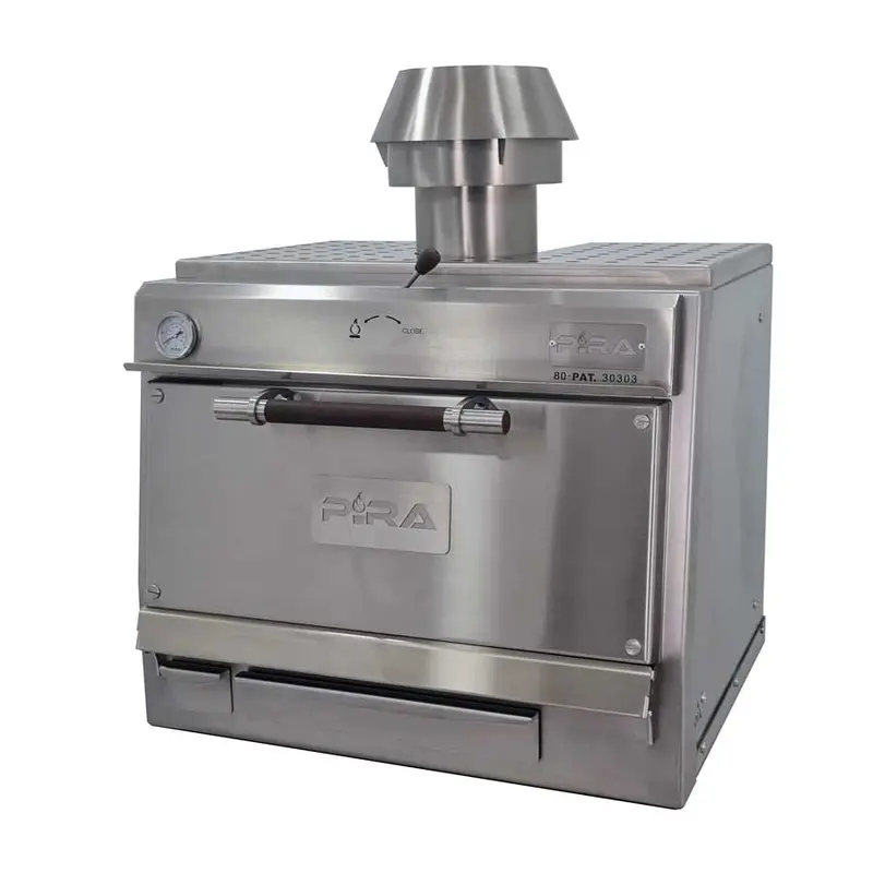 Pira 80 Silver Sd Charcoal Oven – Model 490.106 1