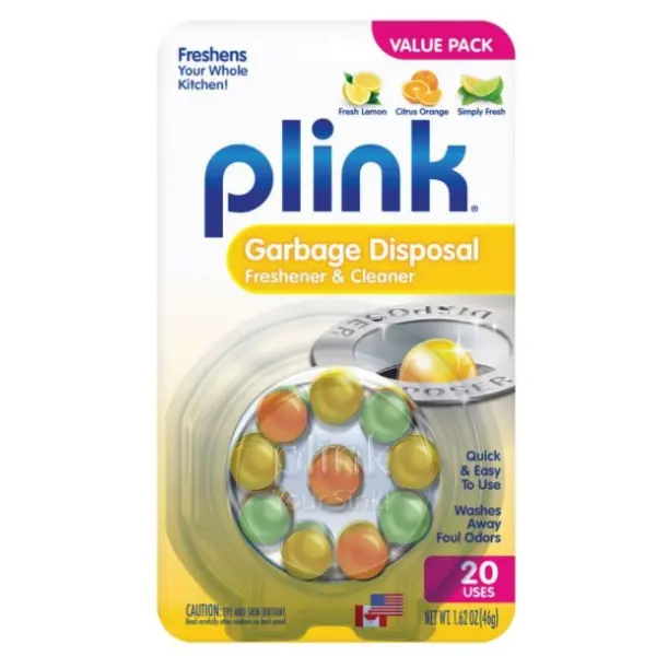 Plink Garbage Disposal Deodorizer Tablets – Effervescent Freshening Cubes 1