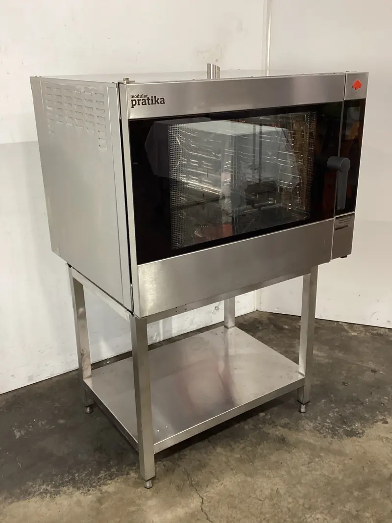 Pratika Fde-051Tv Combi Oven With Integrated Stand – Versatile Steam & Convection Cooking Solution 1