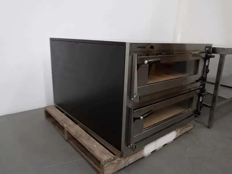 Prisma Food Solutions Tp-2-Sd Deck Pizza Oven With Stone Baking Surface – Model 867255 1