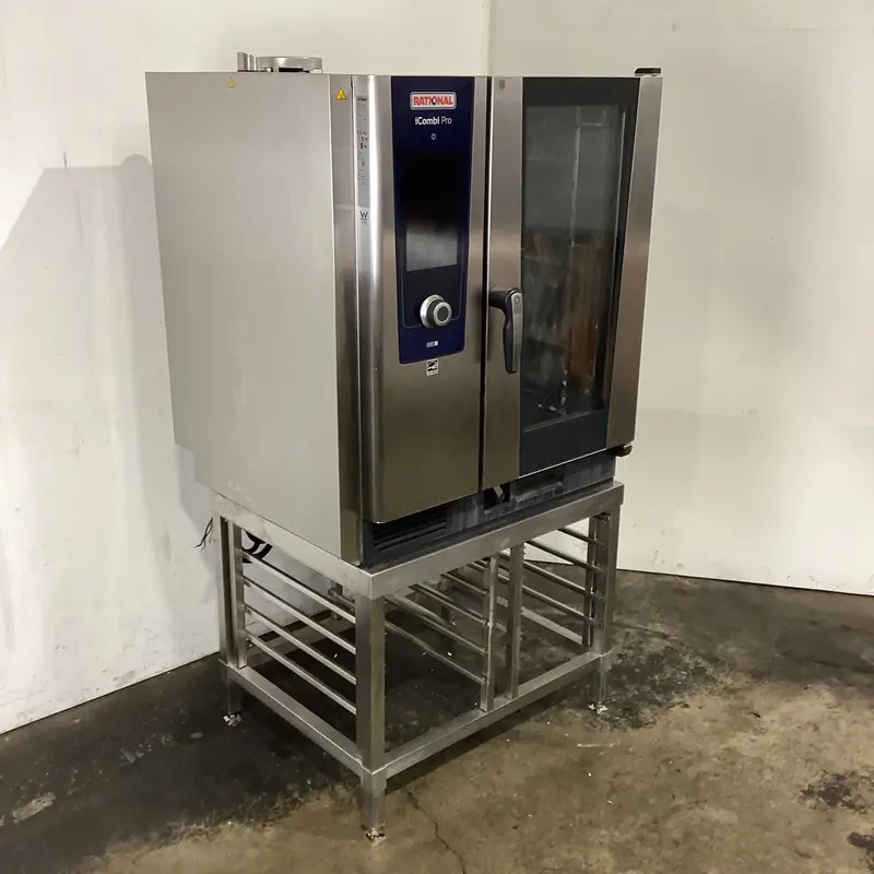 Rational Lm100De 839146 Combi Oven With Mobile Stand 1