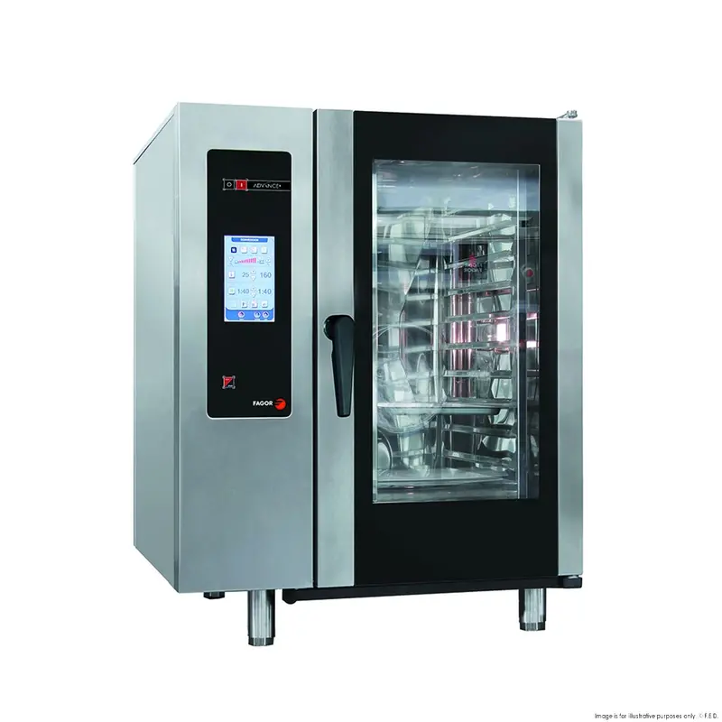 Reduced-Price Fagor Advanced Plus 10-Tray Electric Combi Oven – Ape-101-Vic987 1