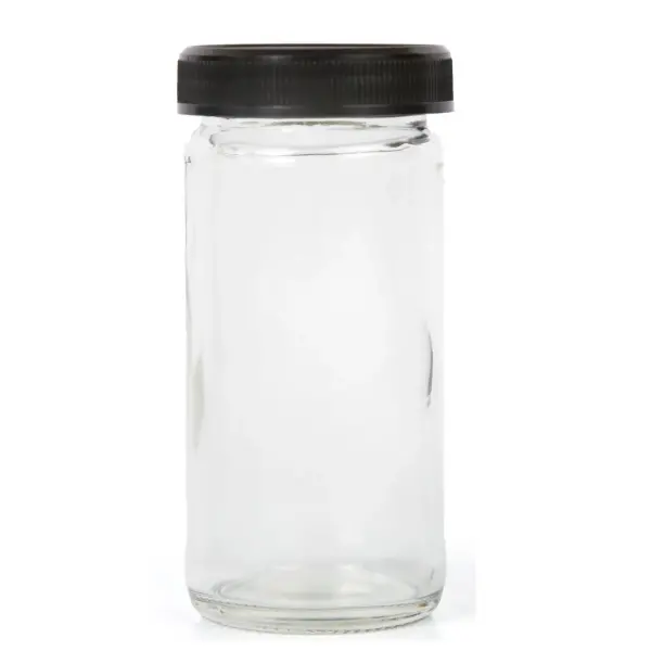 Refillable Glass Spice Jars & Metal Tins – Minimalist Storage Set 1