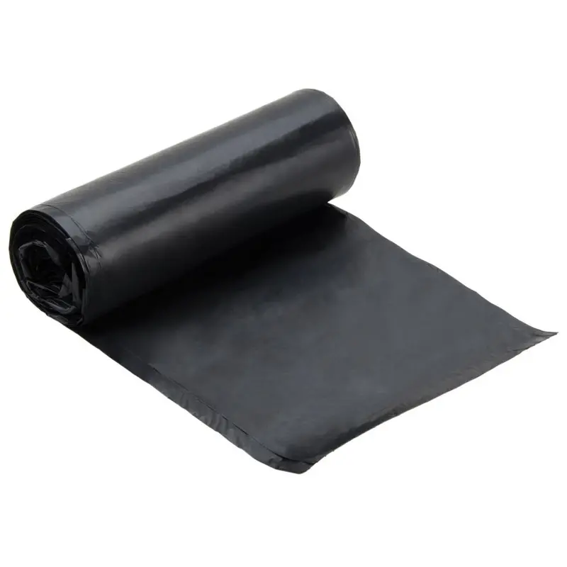 Rj Schinner Pl333915B Performance Plus 33-Gallon Black Low-Density Can Liners (Interleaved, 10 Per Bundle) 1