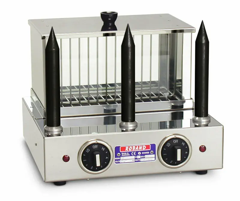 Roband M3T Teflon-Coated Hot Dog & Bun Warmer 1