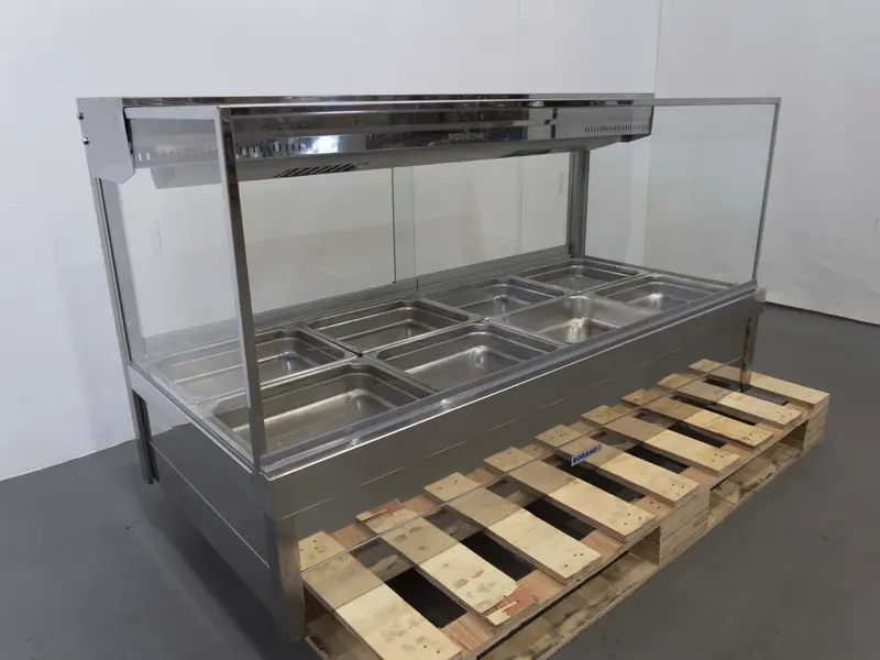 Roband S24Rd Stainless Steel Hot Food Serving Bar (Model 833784) 1