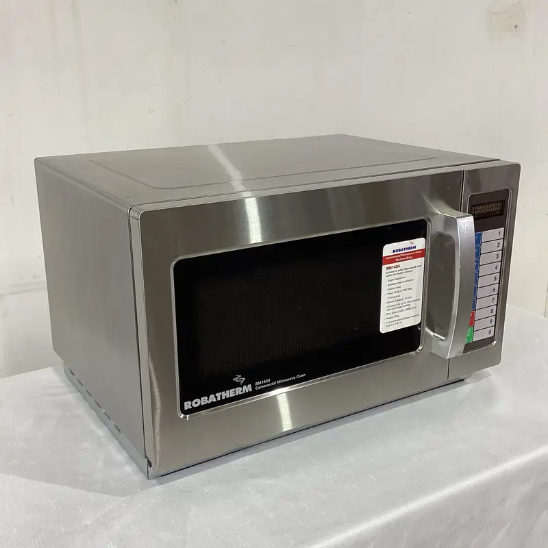 Robatherm Rm1434 Commercial Microwave Oven – Industrial-Strength 1400W Unit (828458) 1
