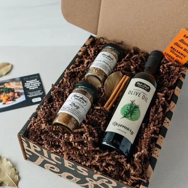 Rosemary-Infused Olive Oil & Herb Spice Set 1