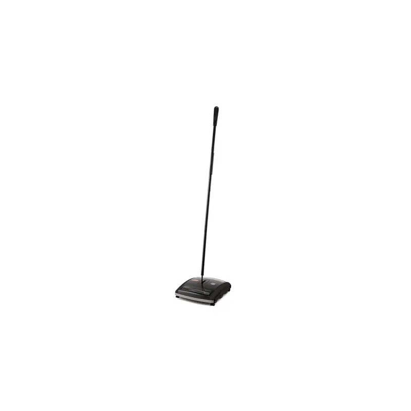 Rubbermaid Fg421588Bla Executive Series Mechanical Sweeper – 7.5-Inch, Brushless, Black 1