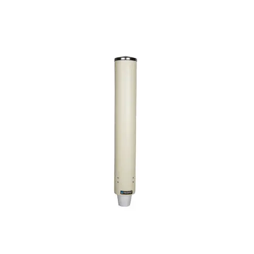 San Jamar C4210Pfsd Pull-Type Foam Cup Dispenser – Sand-Colored, 23.5-Inch Tube 1